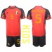 Billige Belgien Jan Vertonghen #5 Børnetøj Hjemmebanetrøje til baby VM 2022 Kortærmet (+ korte bukser)